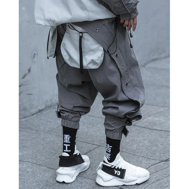 Low-rise"Zuma" Techwear Cargo Pants