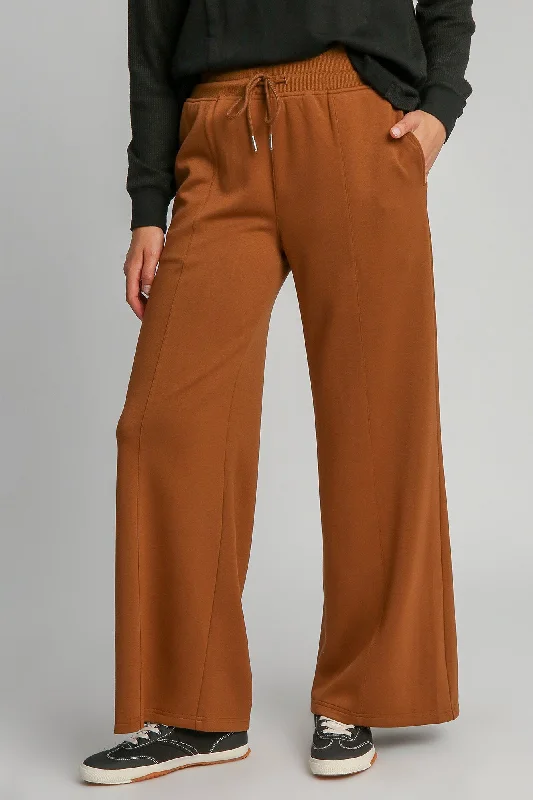 Hunting PantsUmgee Drawstring Wide Leg Pants with Pockets