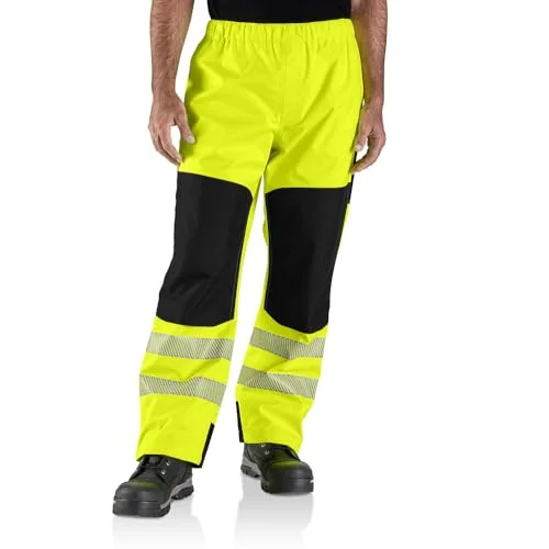 Printed PantsCarhartt 106692 Men's High Visibility Storm Defender Loose Fit Midweight Class E Pant