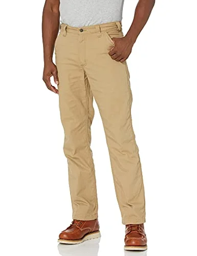 TrousersCarhartt 103342 Men's Rugged Flex Relaxed Fit Canvas Flannel-Lined Utility Work Pant