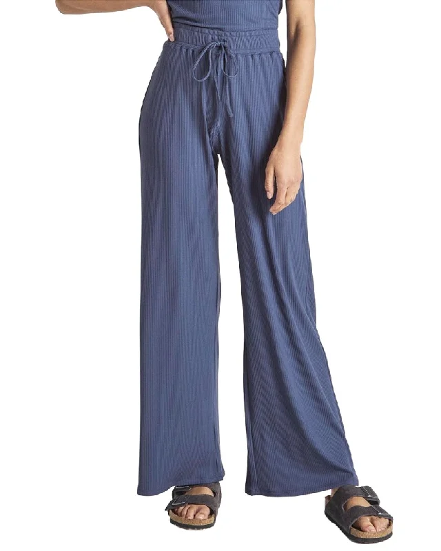 Athletic PantsSplendid Modal Rib Lyr Wide Leg Pant