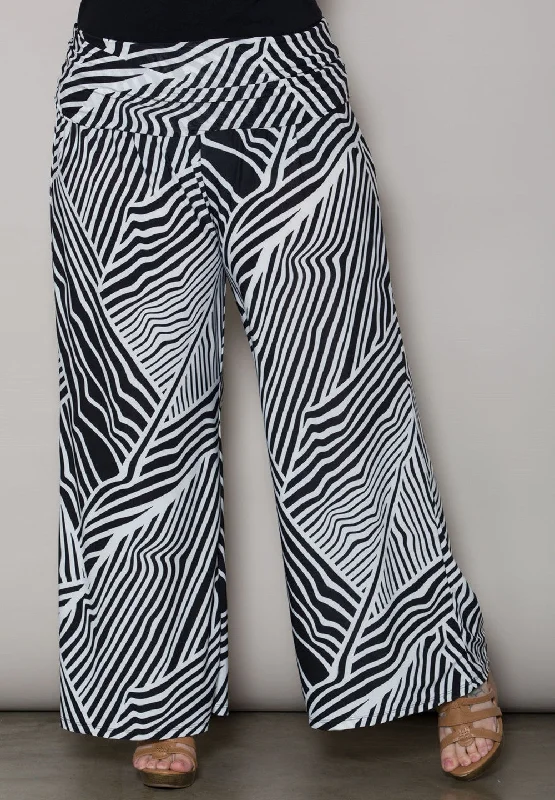 Flat-frontEdie Palazzo Pants