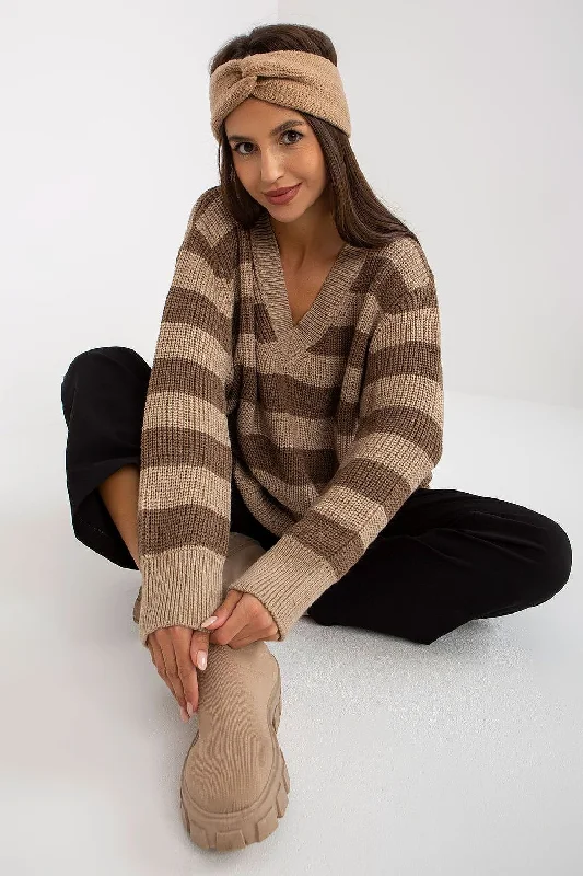 Knit CableJumper model 170818 Rue Paris