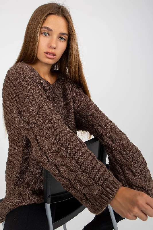 Knitted HeavyweightJumper model 171272 Rue Paris