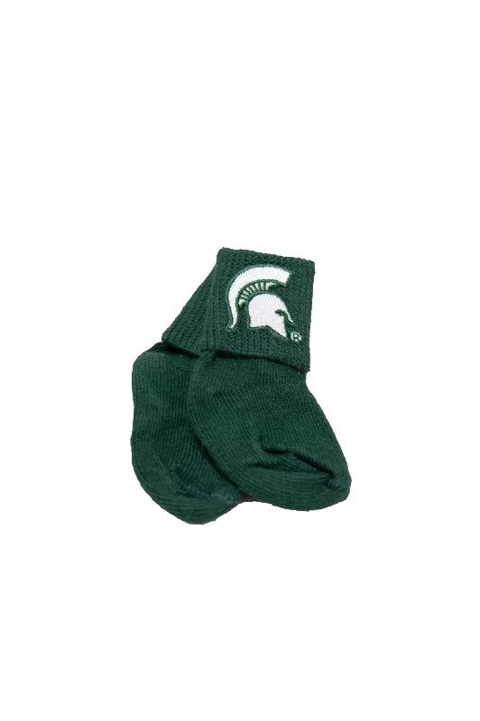 Knit WinterUnisex Michigan State Socks (Click for colors)