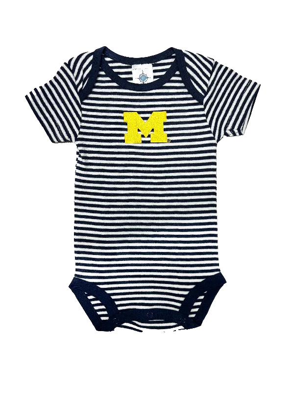 Knit LayeredUnisex S/S University of Michigan Bodysuit