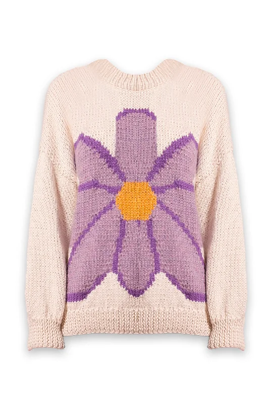 Knitted Short SleeveWILDFLOWER KNITTED SWEATER