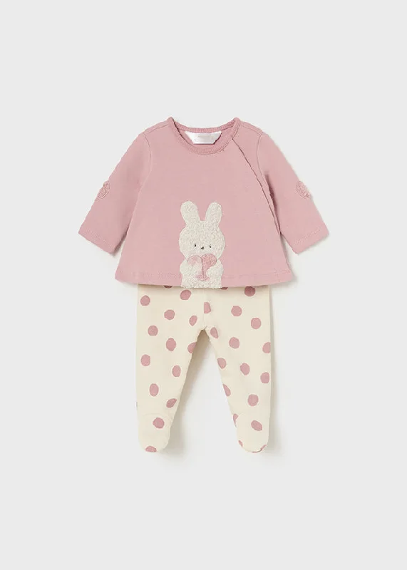 Frayed Pants2 Piece Girls Bunny Top & Pants