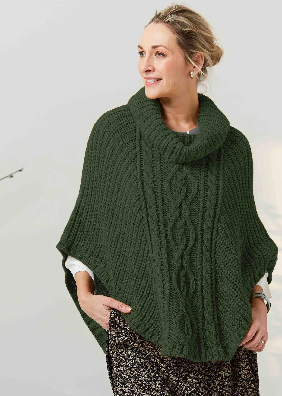 Knit TankBlanche Cable Knit Poncho